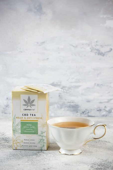 CBD čaj relax a anti-stress 20x1,5g - Image 2