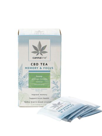 CBD čaj paměť a soustředění 20x1,5g