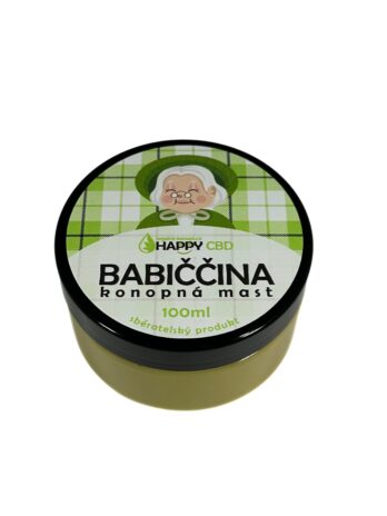 HappyCBD Babiččina konopná mast