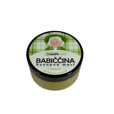 HappyCBD Babiččina konopná mast