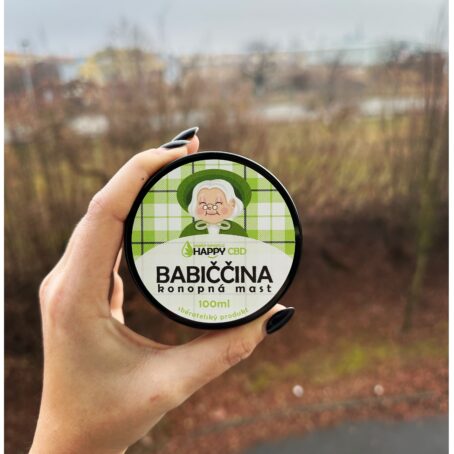 HappyCBD Babiččina konopná mast - Image 2