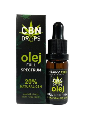 HappyCBD 20% CBN olej Fullspectrum