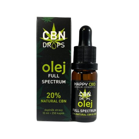 HappyCBD 20% CBN olej Fullspectrum