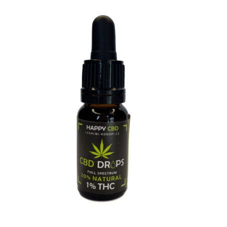 HappyCBD 20% CBD + 1% THC olej Full-spectrum - Image 2