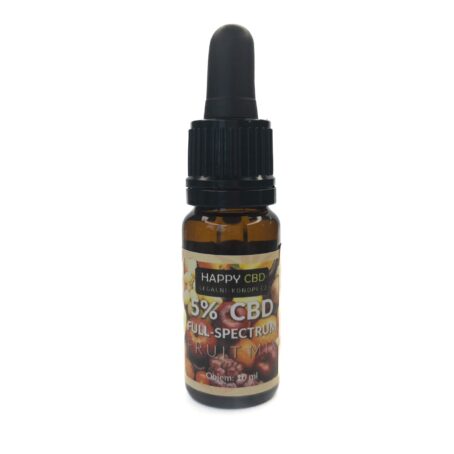 HappyCBD 5% CBD olej full-spectrum fruit mix - Image 2