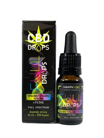 HappyCBD FULL olej 3+1
