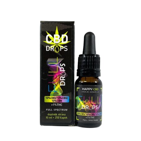 HappyCBD FULL olej 3+1