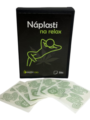 Transdermální náplast na relax 20mg CBD
