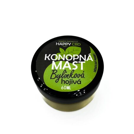 HappyCBD Konopná mast Bylinková hojivá