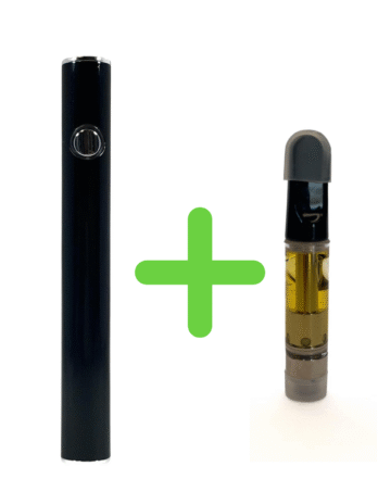 HappyCBD RCN 95% starter pack (RCN kartuše 0,5 ml + baterie) Aroma: Blueberry