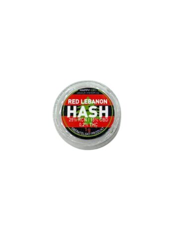 HappyCBD RED LEBANON HASH 25% RCN