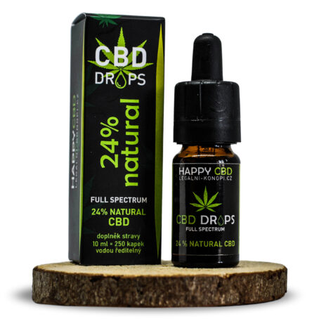 HappyCBD 24% CBD olej Full-spectrum - Image 2