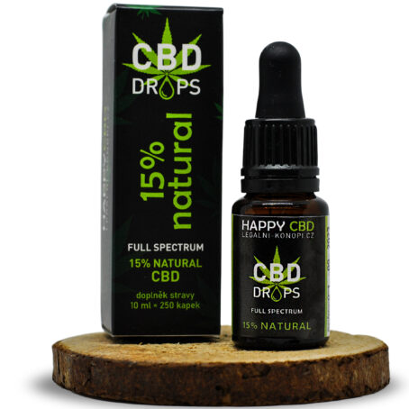 HappyCBD 15% CBD olej Full-spectrum - Image 2