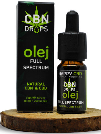 HappyCBD 5% CBN olej Fullspectrum