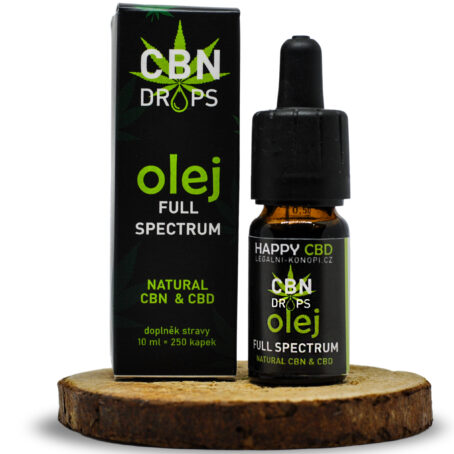 HappyCBD 5% CBN olej Fullspectrum