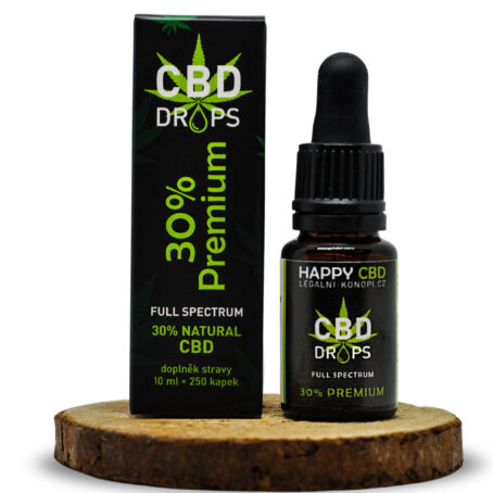HappyCBD 30% PREMIUM CBD olej full-spectrum - Image 2