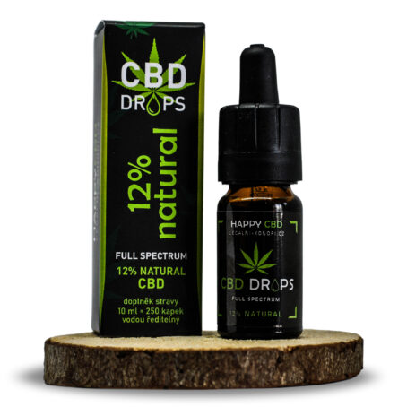 HappyCBD 12% CBD olej full-spectrum - Image 2