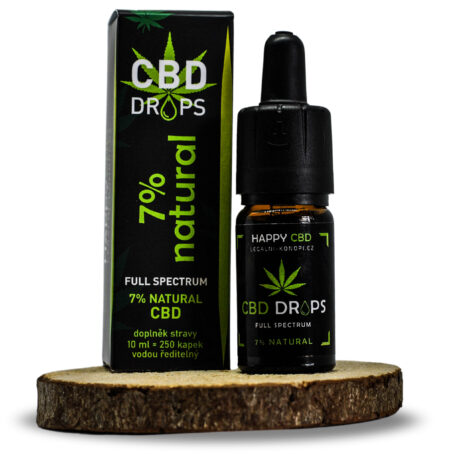 HappyCBD 7% CBD olej full-spectrum - Image 2