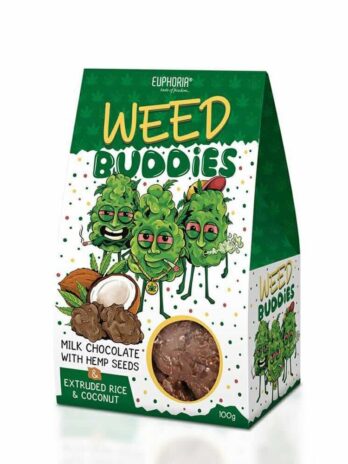 Konopné sušenky Weed buddies mléčné 100g
