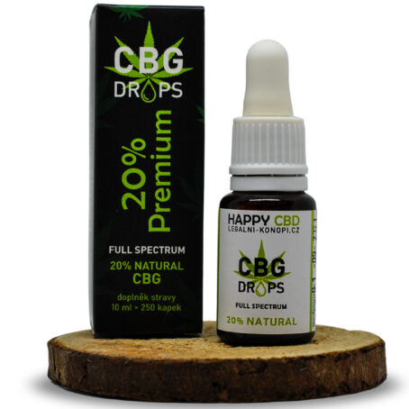 HappyCBD 20% CBG olej full-spectrum - Image 2