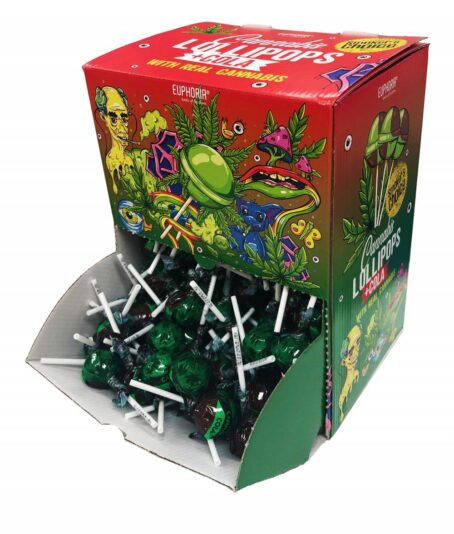 Lízátko cannabis + cola