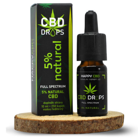 HappyCBD 5% CBD olej full-spectrum - Image 2