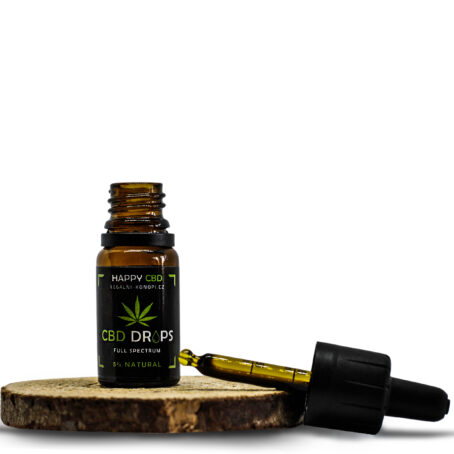 HappyCBD Full spectrum 10% + 5% CBD olej - Image 2